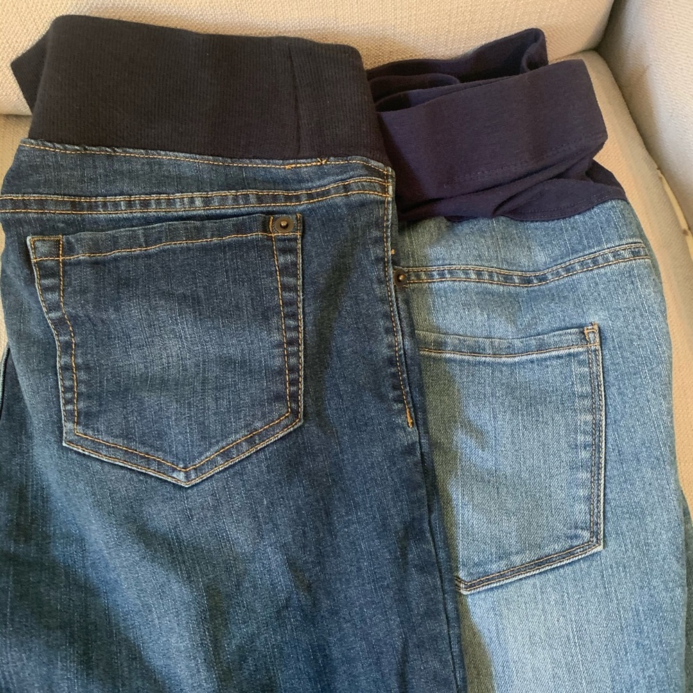 Liz Lange Maternity Jeans 8-10